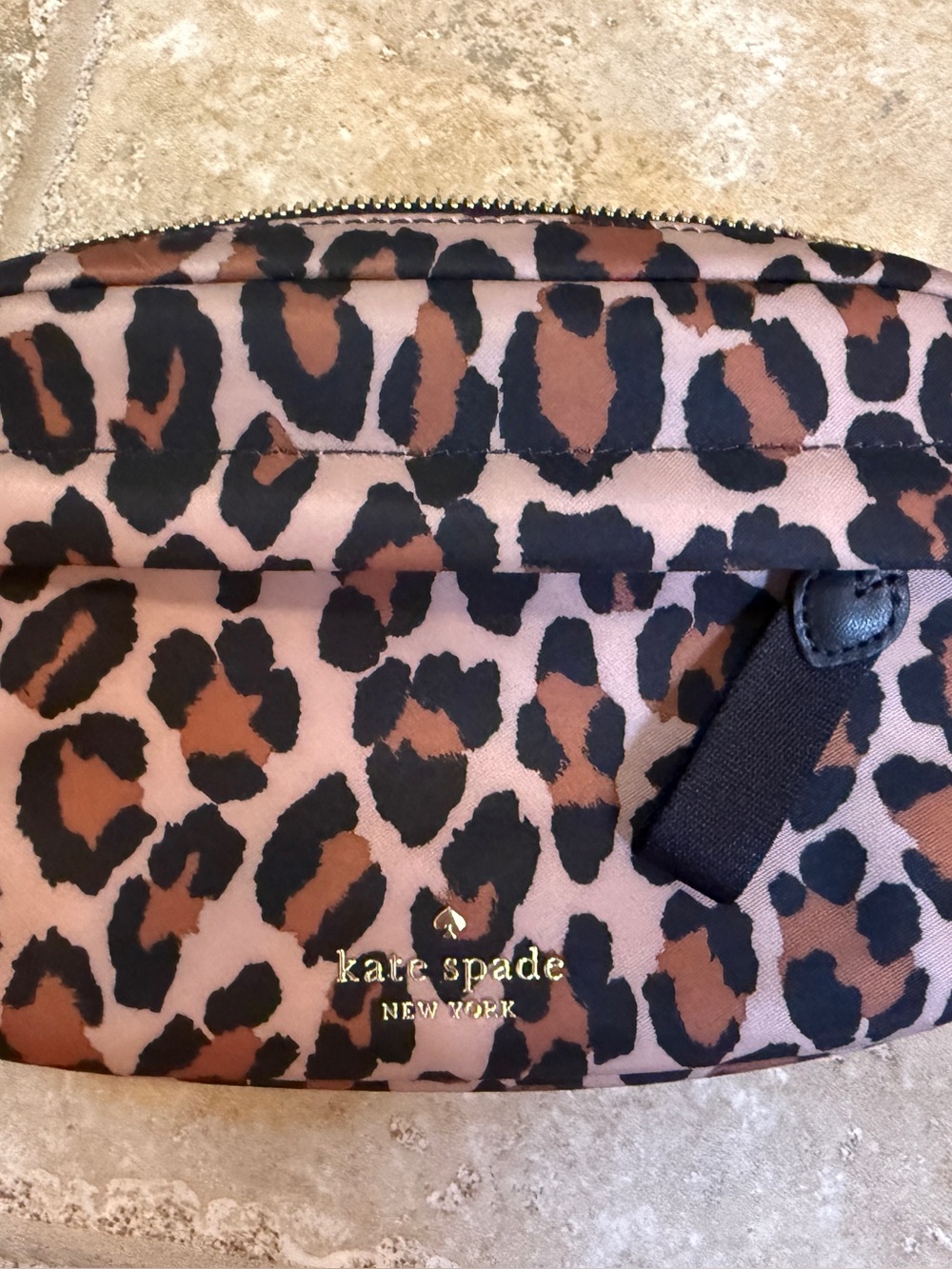 kate spade leopard-print belt bag